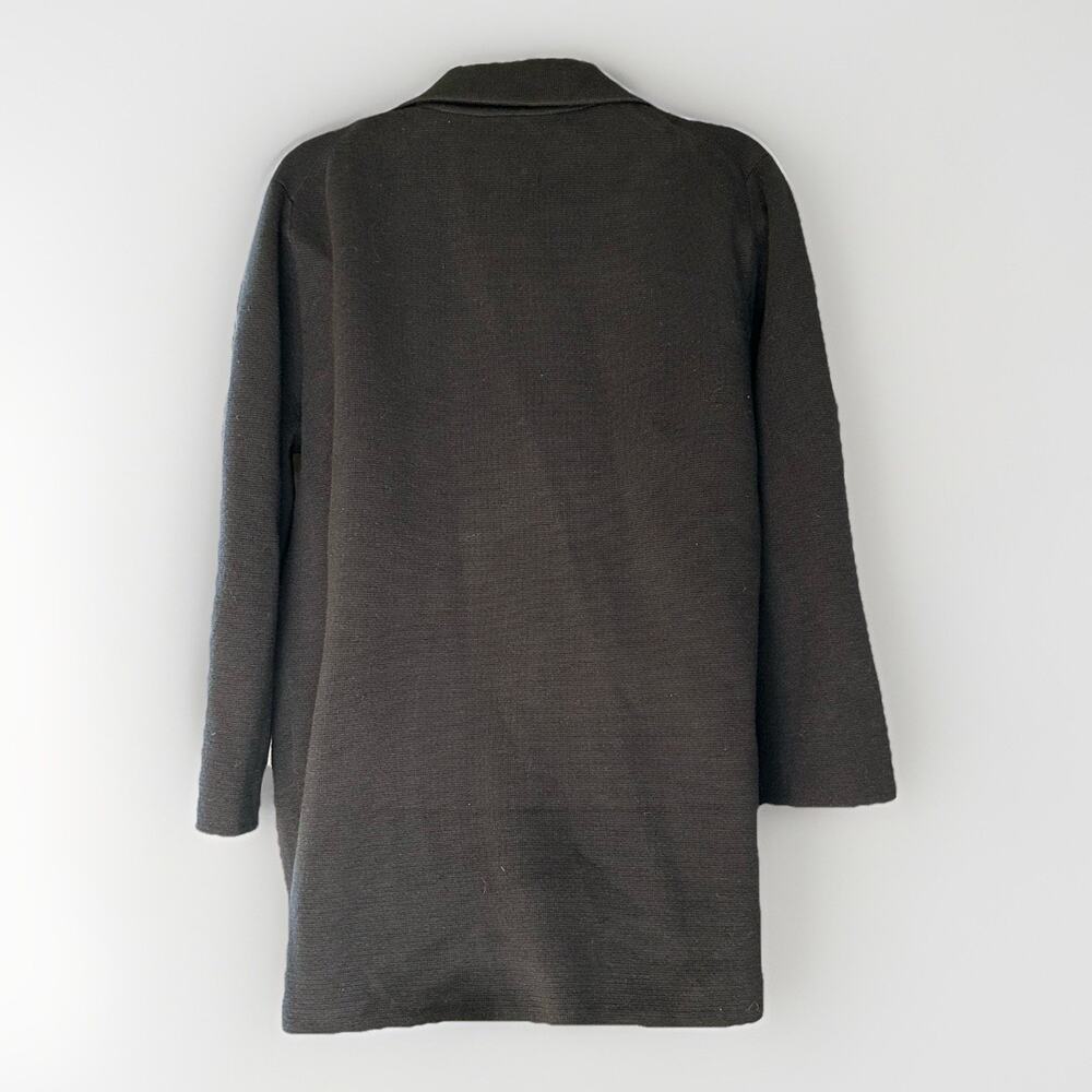 NEW J. Crew Open Front Sweater Blazer Women's Size Medium Wool Blend Minimalist - Picture 8 of 10